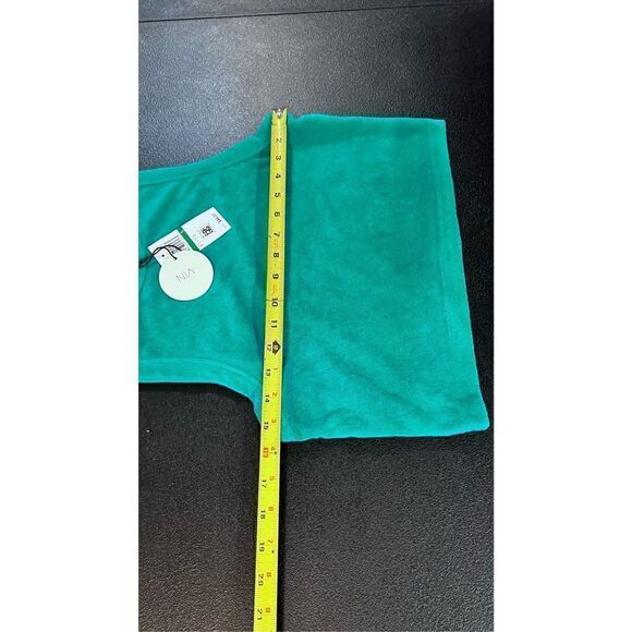 NIA LUCERNE TERRY TANK GREEN SIZE L P1-72 NEW - Picture 6 of 10